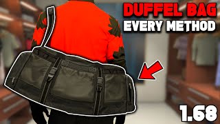 Every Method To Get The Black Duffel Bag In Gta 5 Online 168 [upl. by Ellswerth194]