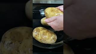 Air Fryer Baked Potatoes shorts [upl. by Elnore]