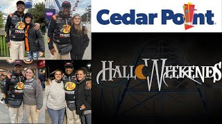 Cedar Point Halloweekends 2024 ft eddieo1014 cynthiashafley amp HollyLBurt Season Finale [upl. by Ailet]