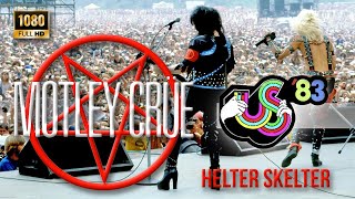 Motley Crue  Helter Skelter The Beatles cover Live At Us Festival 83  Remastered to FullHD [upl. by Wolfe]