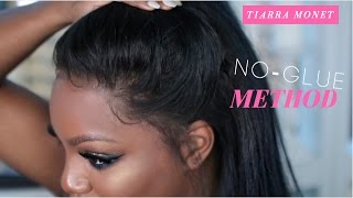 Lace Series  Installing your Frontal wig TiarraMonet [upl. by Ynahpets]