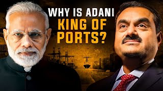 How Adani’s Genius strategy of Transhipment Port is making India powerful  Business Case Study [upl. by Yarvis828]