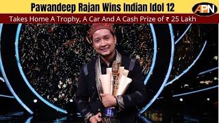 Celebration Begins Pawandeep Rajan Wins Indian Idol 12 [upl. by Raphael]