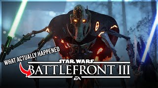 The truth about Star Wars Battlefront 3 [upl. by Chad309]