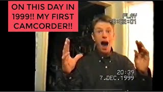 1999 7th DECEMBER 25 YEARS AGO TODAY THE DAY I GOT MY CAMCORDER newvideo 90s 1999 life [upl. by Leduar483]