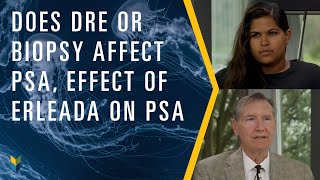 Does a DRE or Biopsy Affect PSA Does Erleada Affect PSA  Answering YouTube Comments 15  PCRI [upl. by Alard]