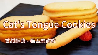 LANGUE DE CHAT Cats Tongue 猫舌饼干 [upl. by Seeto]