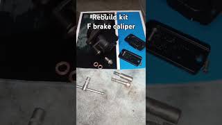 Sportster rebuild kit F brake caliper vintage sportster1200 harleydavidson [upl. by Vivyan]