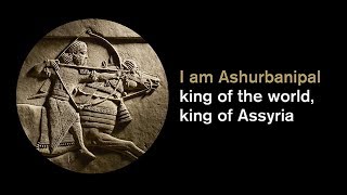 Assyria TV in London  I am Ashurbanipal king of the world king of Assyria [upl. by Ronnica]