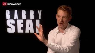 Interview Domhnall Gleeson BARRY SEAL ONLY IN AMERICA [upl. by Nomaid]