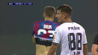 Sažetak GORICA vs HAJDUK 01 13kolo HNL 2223 [upl. by Anivlac]