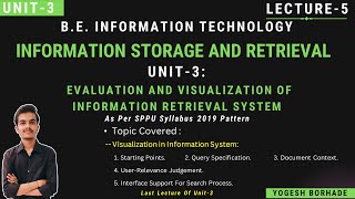 ISR Unit III Lecture5  Visualization In Information Retrieval  SPPU  BEIT yogeshborhade24 [upl. by Melodee]