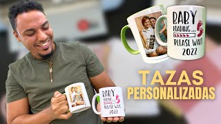 Personalizando taza con vinilo amp sublimacion  🤔 ¿Cuál técnica es MEJOR [upl. by Moser]