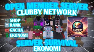 Open Member Server Minecraft PE Official Versi 12072 Terbaru  Clubby Network [upl. by Zeuqcaj]