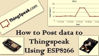 IOT Projects 4 How to Post Data to Thingspeak using ESP8266  MLX90614  IoT Training [upl. by Addie]