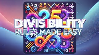 Divisibility Rules 2 to 12 [upl. by Ursi]