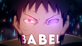 Uchiha Obito  Babel EditAMV [upl. by Esorlatsyrc]