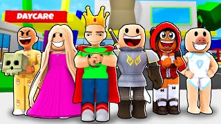 DAYCARE ALL FUNNY CRAZY MUSICAL ADVENTURES  Roblox  Brookhaven 🏡RP [upl. by Elocim]