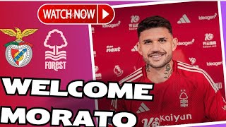 NOTTINGHAM FOREST SIGN BENFICA DEFENFER MORATO [upl. by Gnouc]