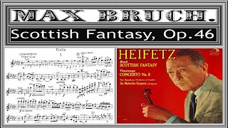 Bruch Scottish Fantasy in E flat Major Op 46 Sheet Music [upl. by Thoer]