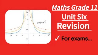 Maths Grade 11Unit six revision it help you for final exam new curriculum [upl. by Dorothee]