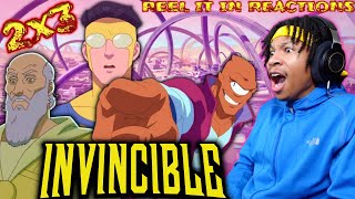 INVINCIBLE SEASON 2 EPISODE 3 REACTION  “This Missive This Machination”  Invincible 2x3 [upl. by Arquit]