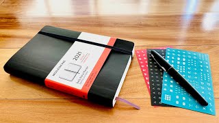 Moleskine Daily PlannerDiary Soft Cover Review and Flip Through [upl. by Namia]