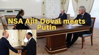 NSA Ajit Doval meets Putin [upl. by Pillow]