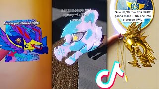 😱THE AMAZING Paper Dragon 🔥Puppet TikTok Compilation 73 [upl. by Norris]