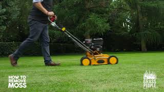 How to Remove Moss from your Lawn  Great Lawns Made Simple [upl. by Miran]