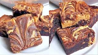 Easy Peanut Butter Cheesecake Swirl Brownies [upl. by Evie892]