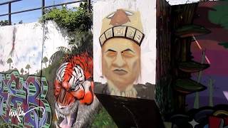 Welcome To The Jungle Graffiti Theme Wall HD [upl. by Ilyah178]