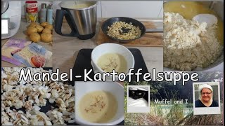 vegane KartoffelMandelsuppe cremige Kartoffelsuppe [upl. by Rendrag809]