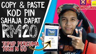 Cara Dapat Top Up Free RM20 Tuch N Go Yang Ramai Tak Tahu [upl. by Maxi]