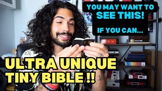 Tiny NKJV Bible  Unboxing amp Review [upl. by Eeraj557]