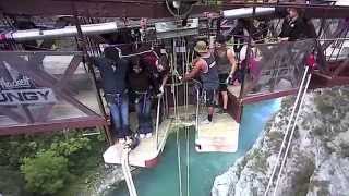 Our Bungy Jump at Queenstown NZ [upl. by Norihs]