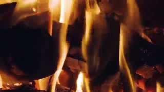 Close Up Fireplace Video Loop [upl. by Earl760]