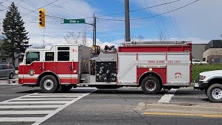 QHorn Oshawa Fire P22 amp A22 Responding [upl. by O'Malley]