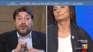 Morani PD vs Montanari Se insiste si becca una querela Tesi Madia in buona parte plagiata [upl. by Anahsor62]