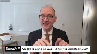 Apollos Torsten Slok Sees Rate INCREASES in 2024 [upl. by Clarinda285]