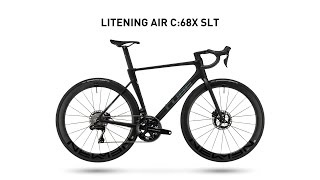 CUBE Litening AIR C68X SLT 2023  CUBE Bikes Official [upl. by Raynold]