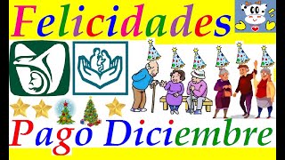 FELICIDADES PENSIONADOS IMSS E ISSSTE PAGO DICIEMBRE YA CALENDARIO ACAPULCO LIMPIEZA Y FARMACIA [upl. by Arrehs45]