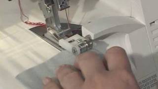 Pfaff Overlock Blindstitch Foot [upl. by Aldon]