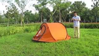 How to fold a 2 layers pop up tent 2 seconds tent [upl. by Auric51]