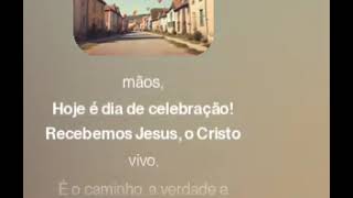 Recebendo Jesus  música para primeira eucaristia [upl. by Farrish]