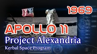 Apollo 11 in RSS  Project Alexandria16  KSP 104 [upl. by Annaili]