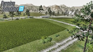 I Planted Grass On Every Field  Farming Simulator 23 [upl. by Blossom]