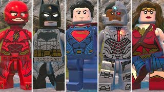 All DC Movie Character Pack DLC Characters in LEGO DC SuperVillains [upl. by Lennahs191]