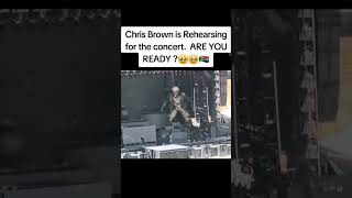 Chris Brown rehearsing show in SA🇿🇦🔥🔥 explore southafrica christmas chrisbrown shortvideo [upl. by Robson721]