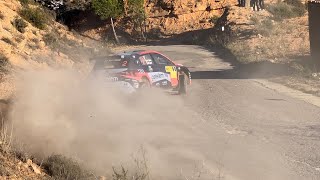 SCER 2024Rally RACC Costa Daurada Amazing Show crash flatout [upl. by Attekram708]